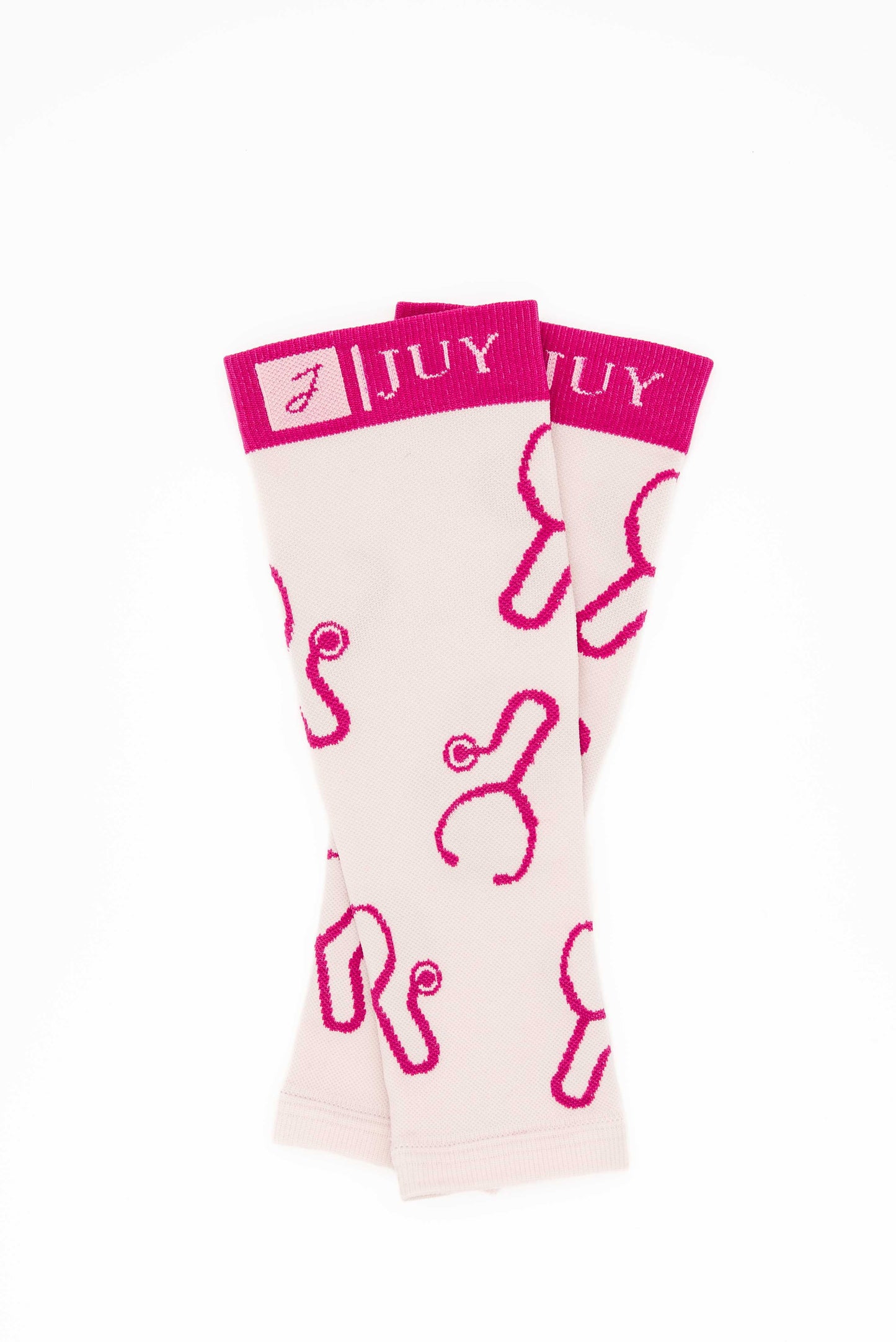Juy Compression Calf Sleeves Pink