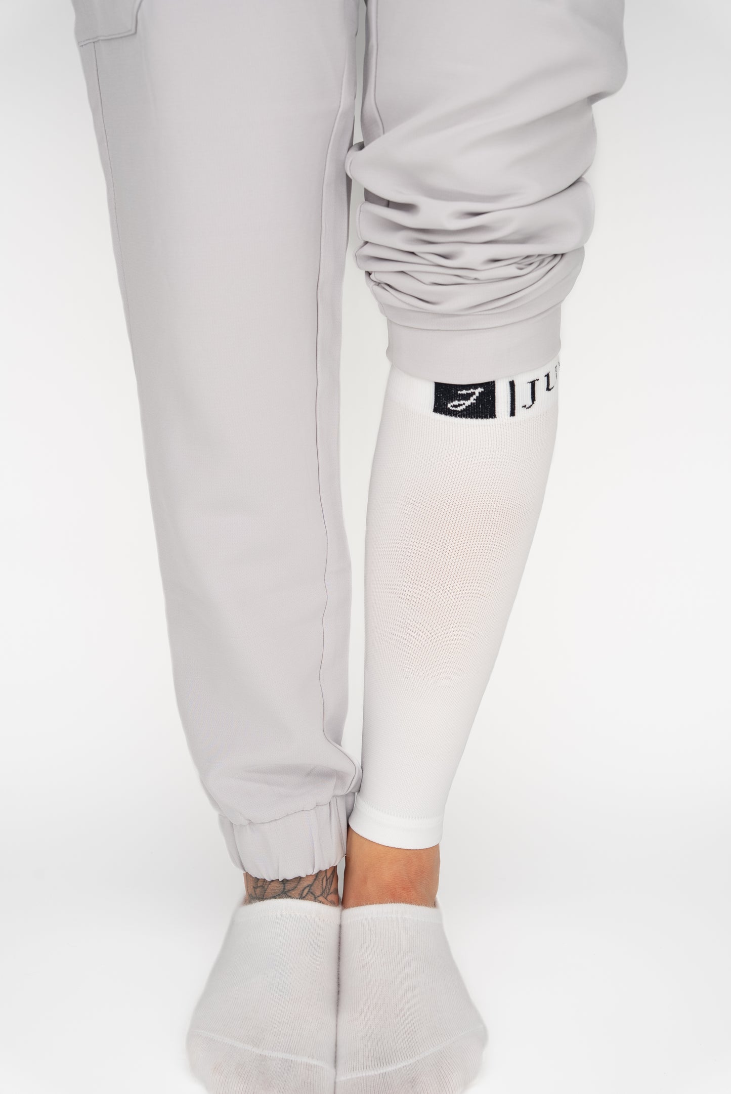 Juy Compression Calf Sleeves White