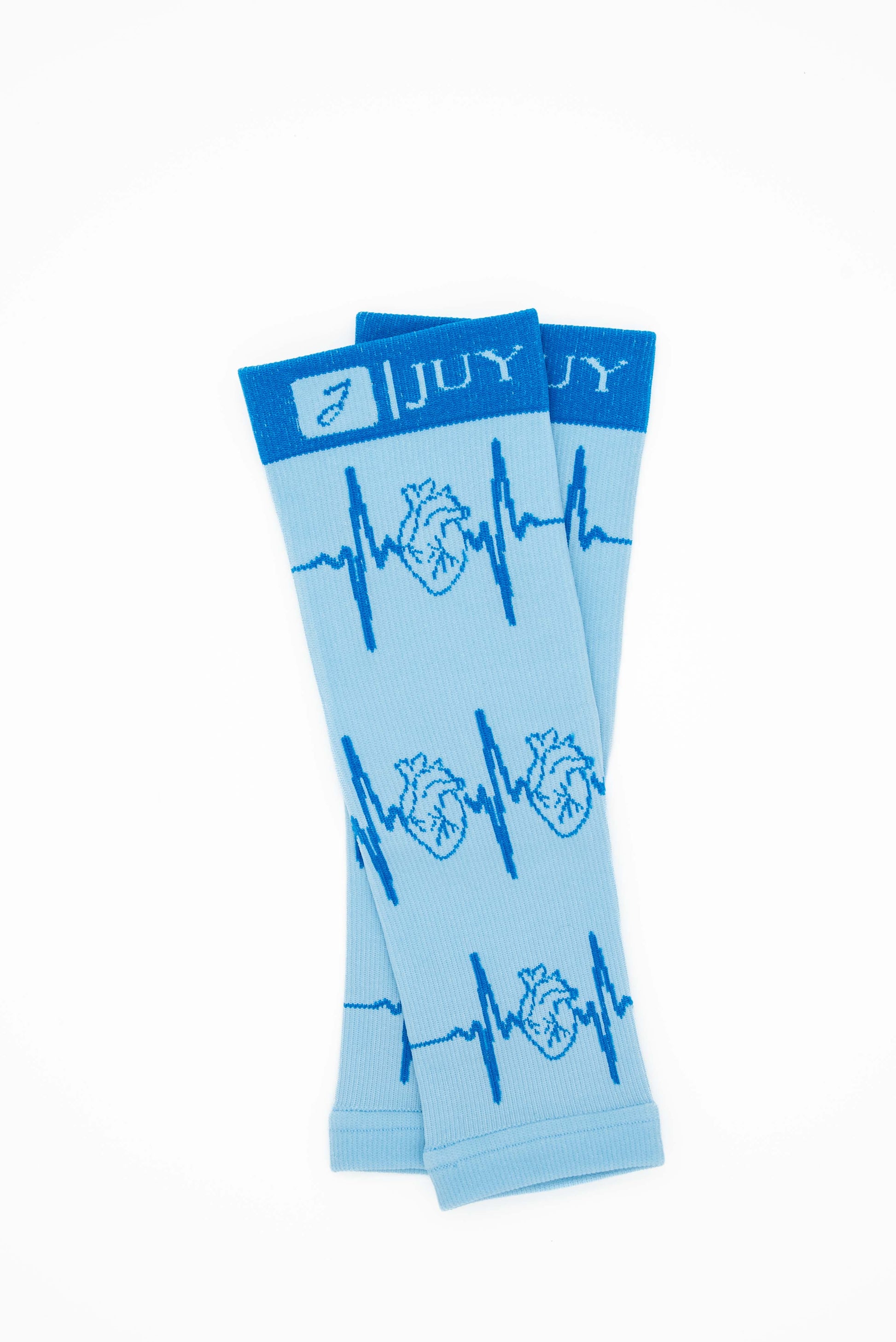 Juy Compression Calf Sleeves Blue