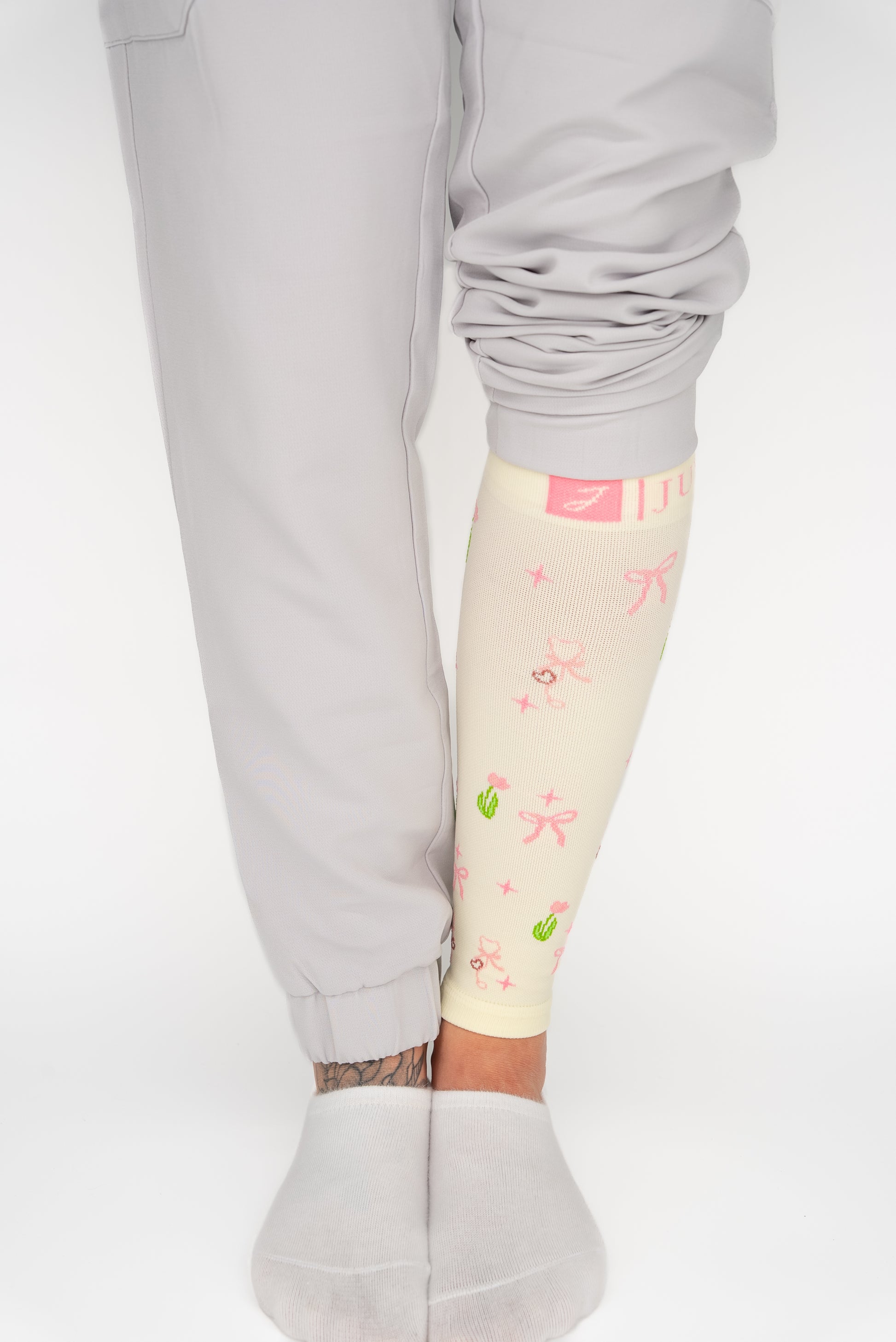Juy Compression Calf Sleeves Butter Yellow