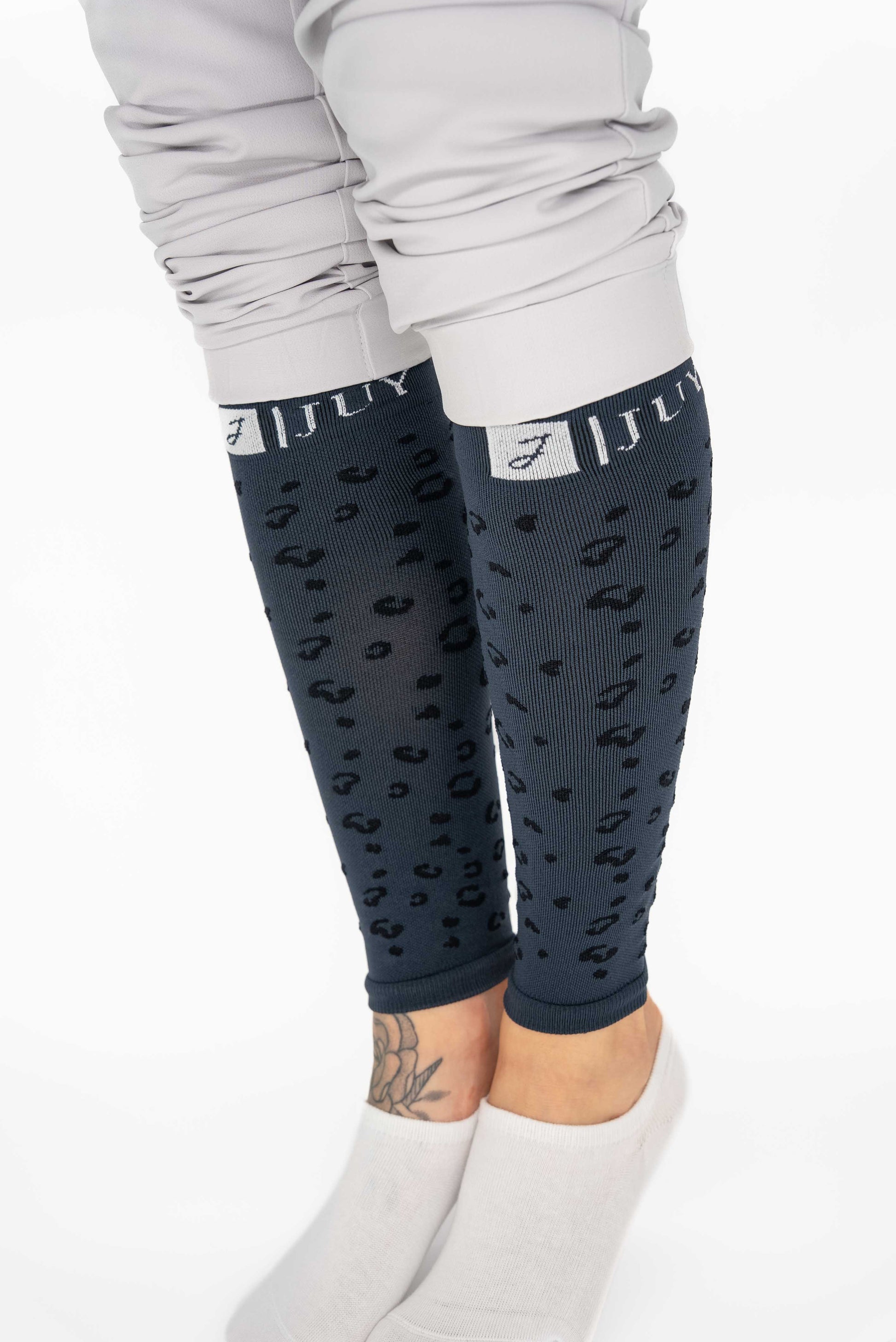Juy Compression Calf Sleeves Charcoal