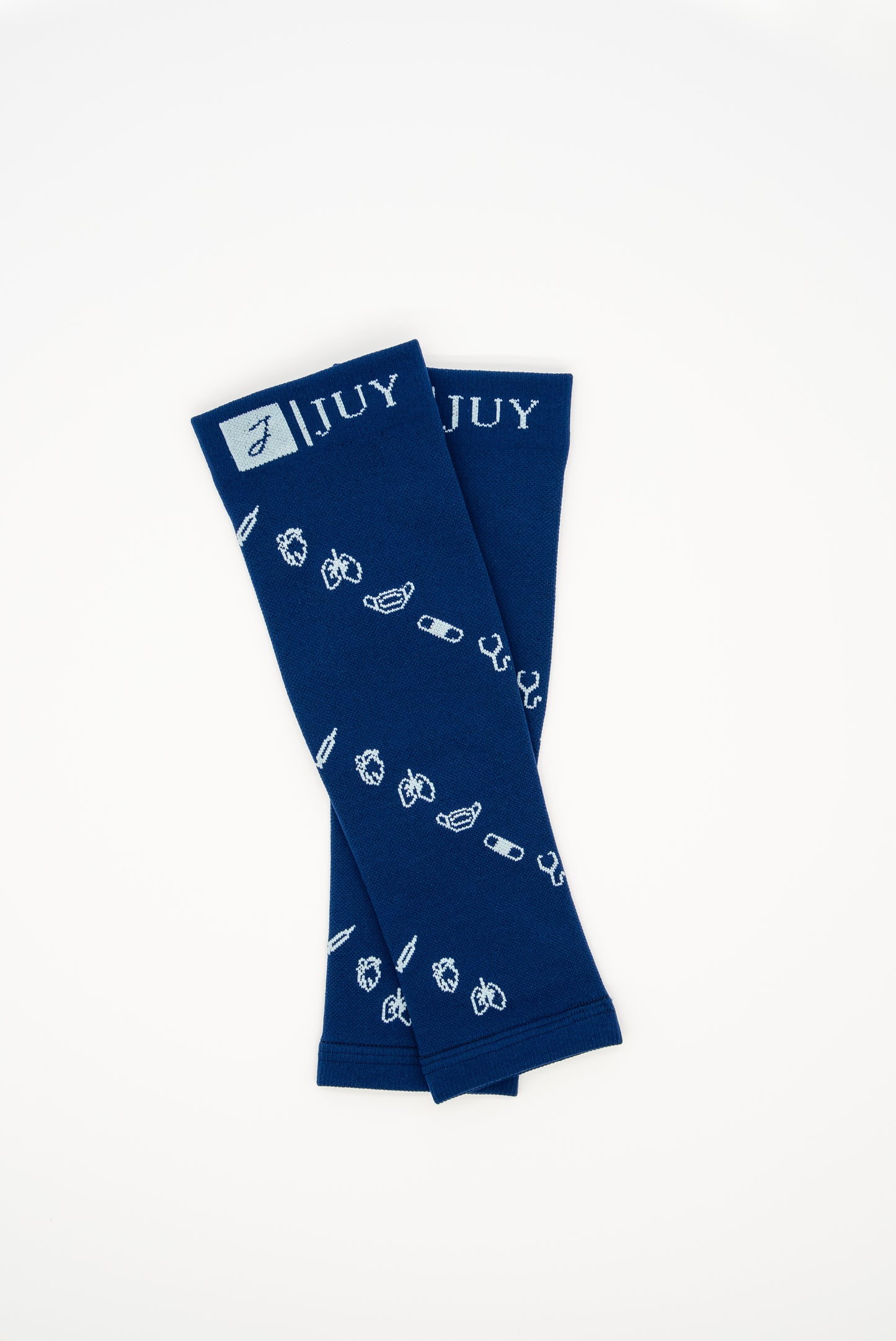Juy Compression Calf Sleeves Navy