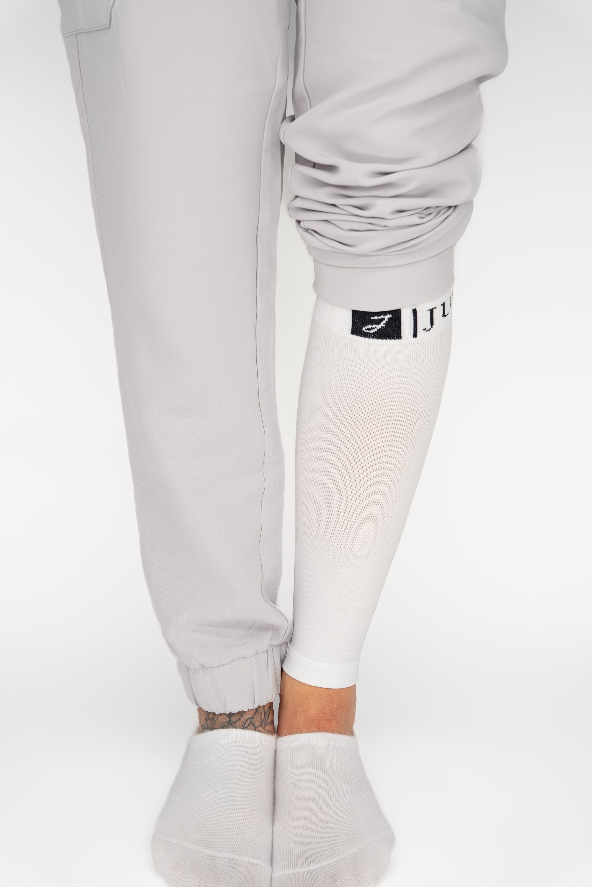 Juy Compression Calf Sleeves White